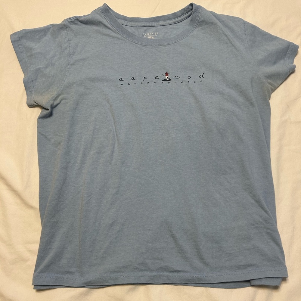 Cape Cod Baby Blue Tee Shirt